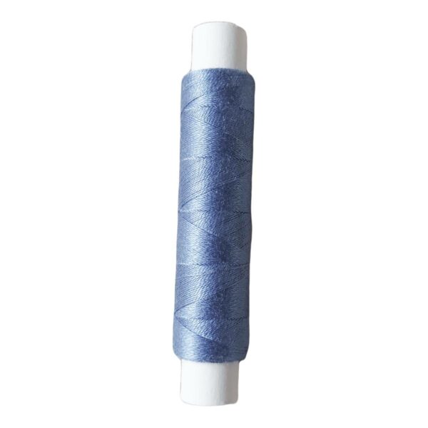 Yarn silk solid light-blue 60/2