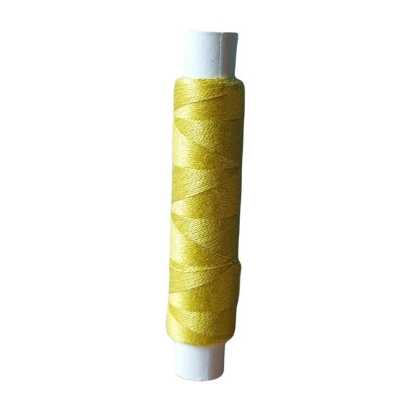 Yarn silk yellow 60/2