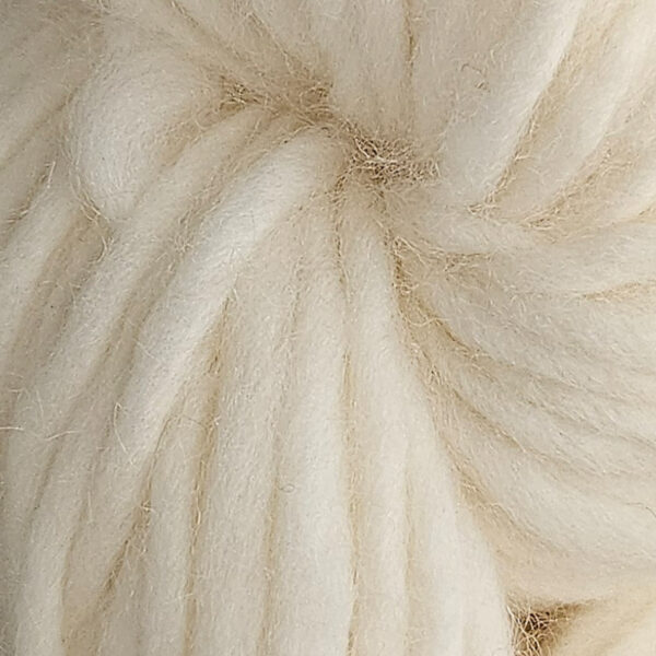 Yarn sliver wool 1/1 white