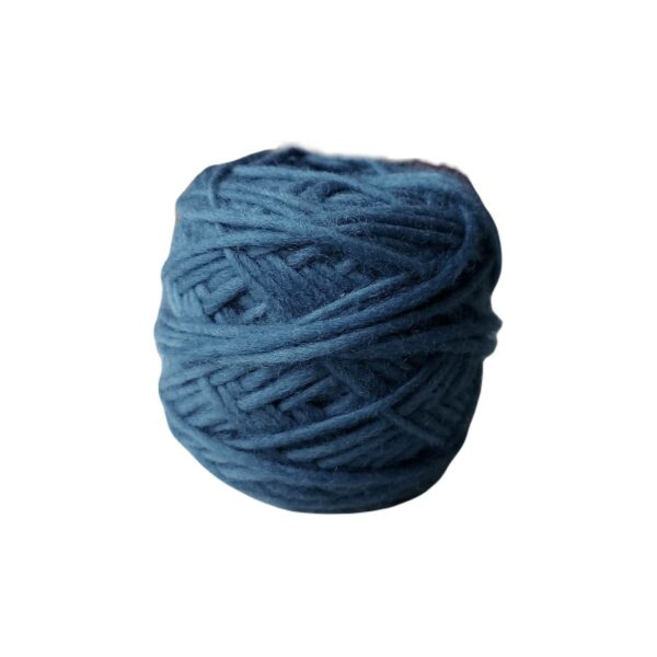 Yarn wool blue