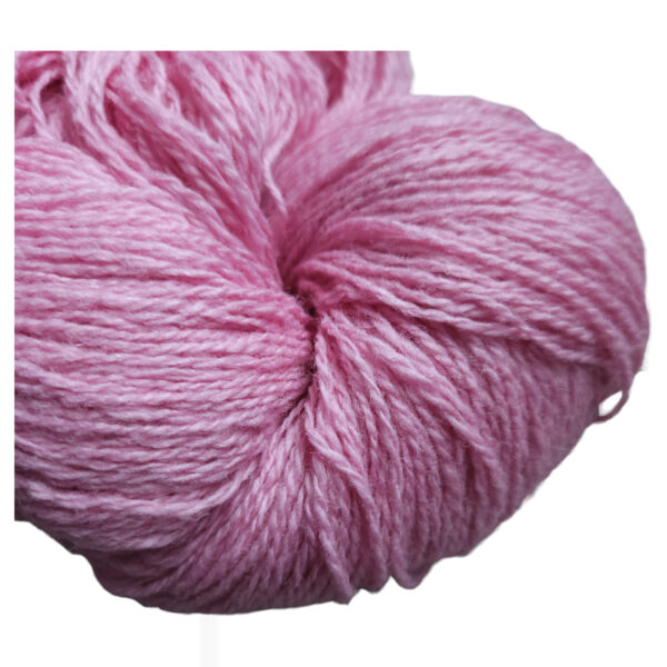 Yarn wool hank baby pink