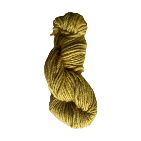 Yarn wool hank yellow