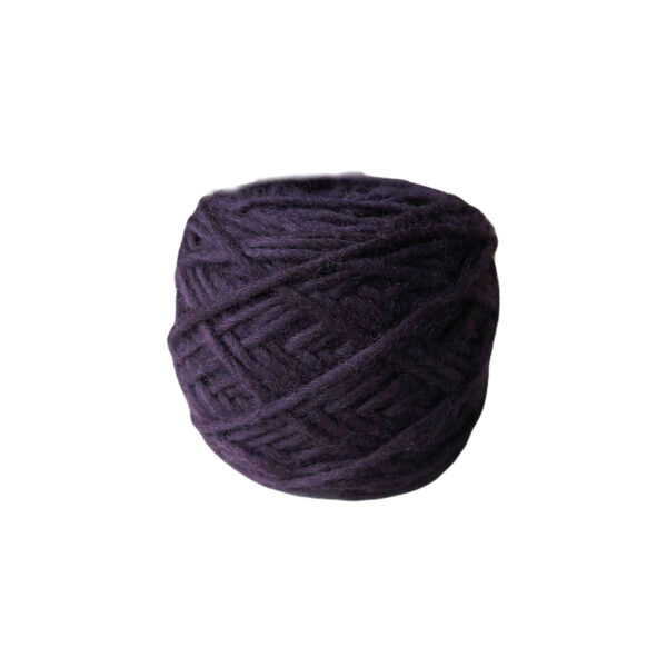 Yarn wool purple