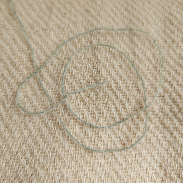 Yarn wool single 5.5/1 sea-green