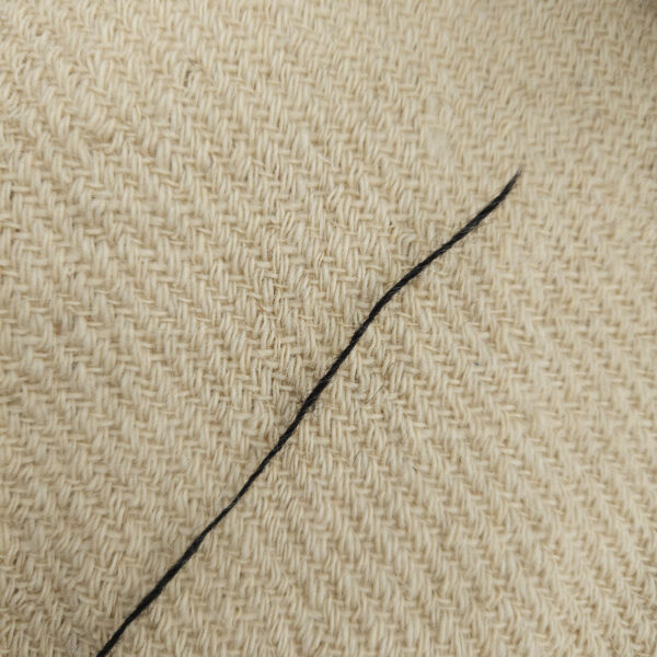 Yarn wool single 5.5/1 black-melange