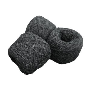 Yarn wool single 5.5/1 grey-melange