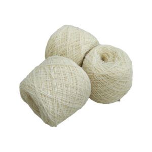 Yarn wool single 5.5/1 white