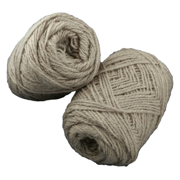 Yarn wool twined beige