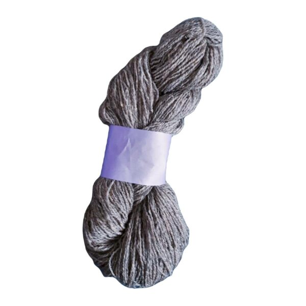 Yarn wool twined grey