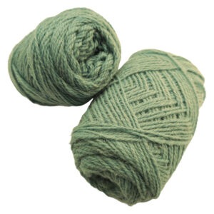 Yarn wool twined mint green