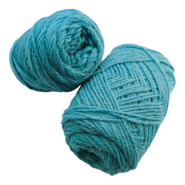 Yarn wool twined sky blue