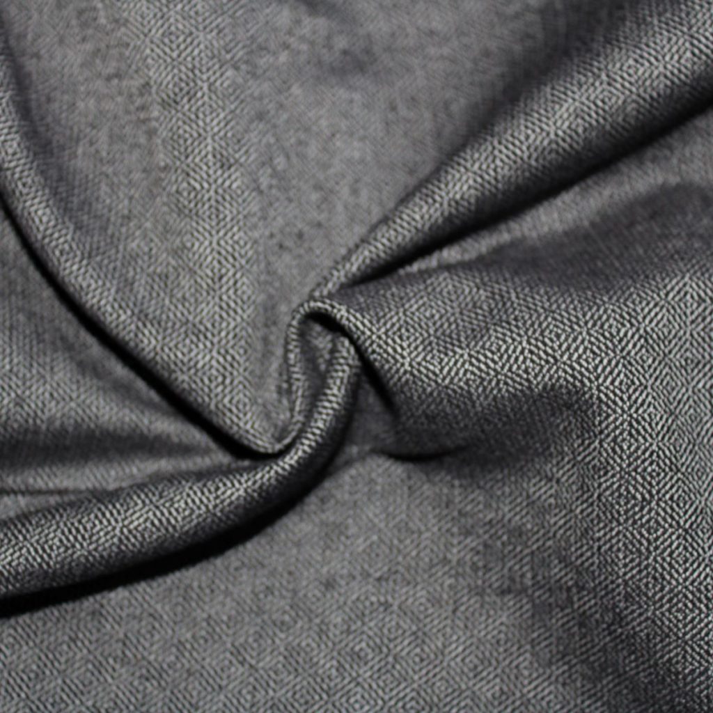 Diamond twill wool black&grey - Historical fabrics - Classic Fabrics